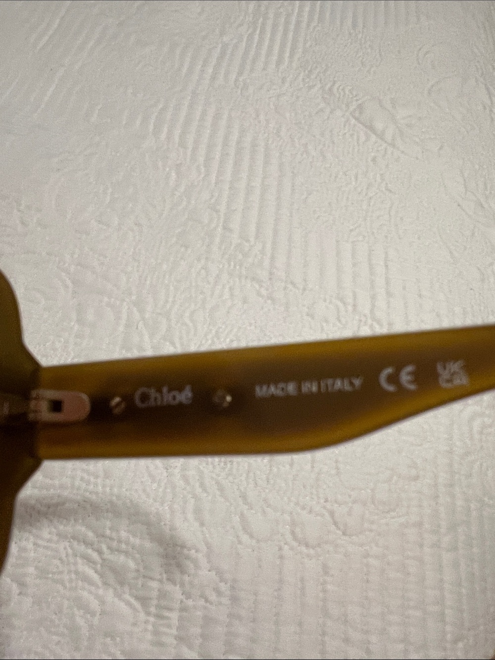 RARE Chloe Olive Green Round Sunglasses CHO120S-004 Retail $408 - Picture 12 of 12